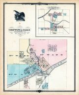 Chippewa Falls, Neillsville Village, Wisconsin State Atlas 1878